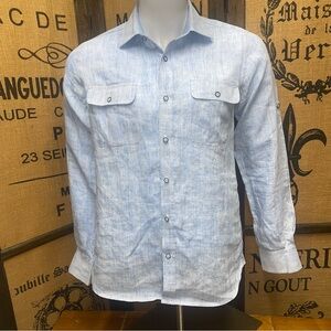 International Laundry Linen Shirt, M
